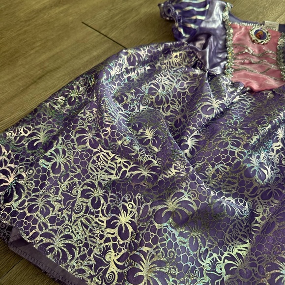 Disney Princess Rapunzel Core Dress Sz Girls 4-6x - Picture 5 of 10